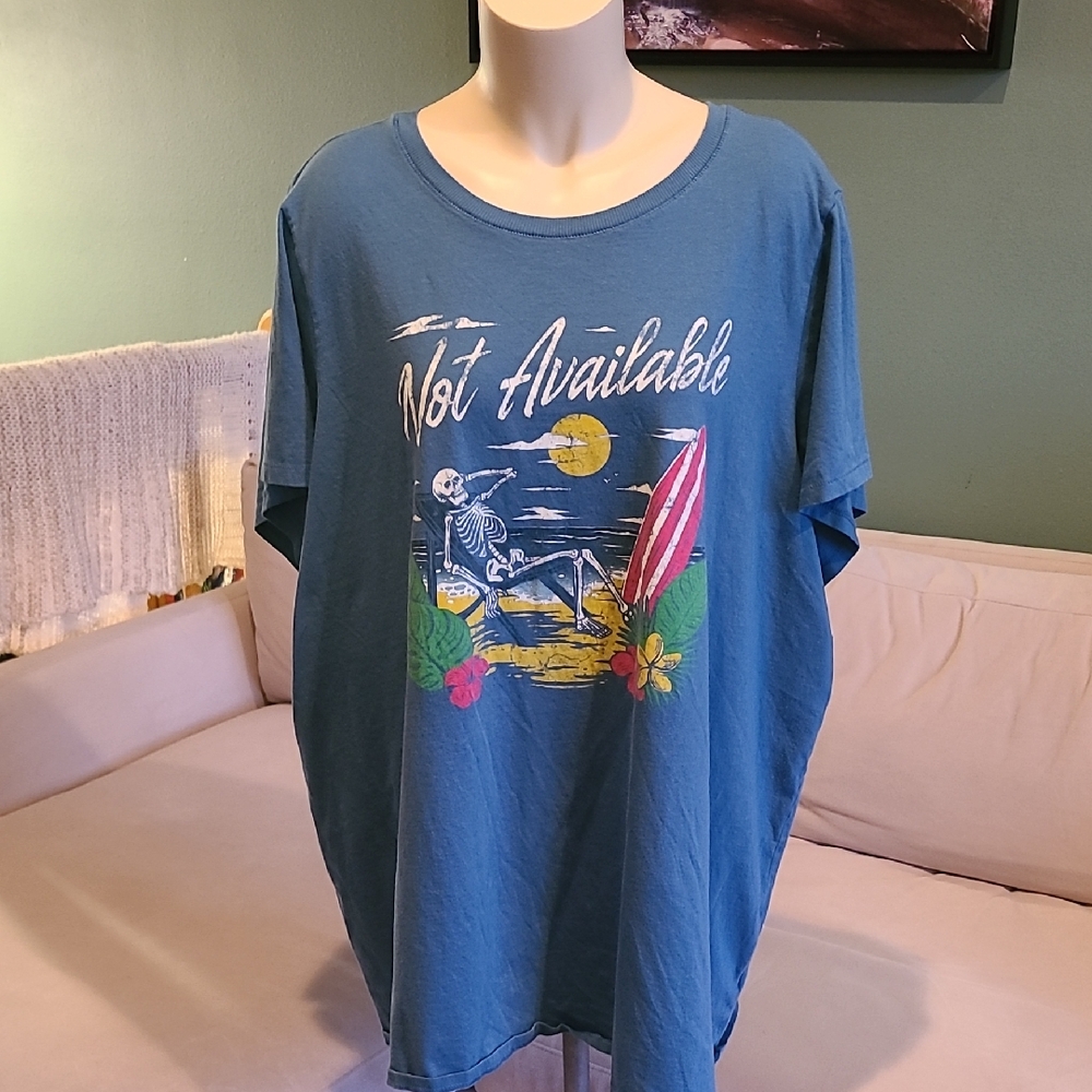 Torrid Summer Skeleton Graphic Shirt